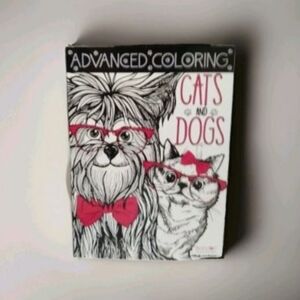 2024 Cats & Dogs Bendon Ohio Tear & Share Pgs Adult Advanced Coloring Book